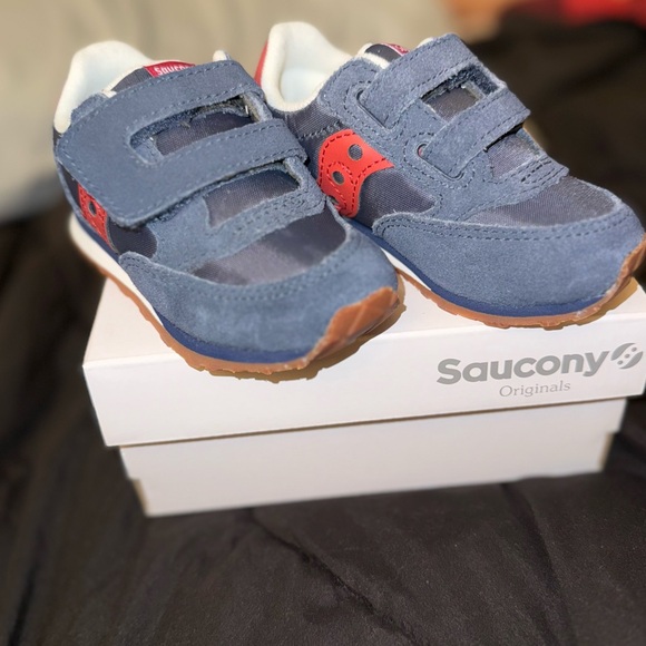 Saucony Kids Sneakers - Navy and Red | 6.5 W - Picture 5 of 6
